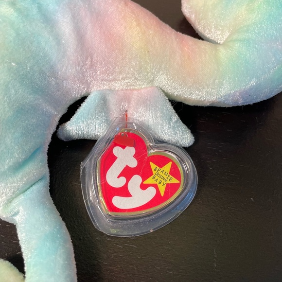Neon, 1999 Seahorse Ty Beanie Babies // 3/$38 - Picture 7 of 11